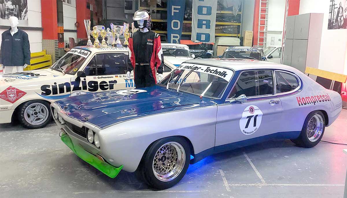 Capri im „Kompressol-Racing-Team“
