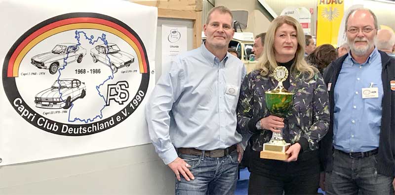 Ein Wanderpokal - drei Renner